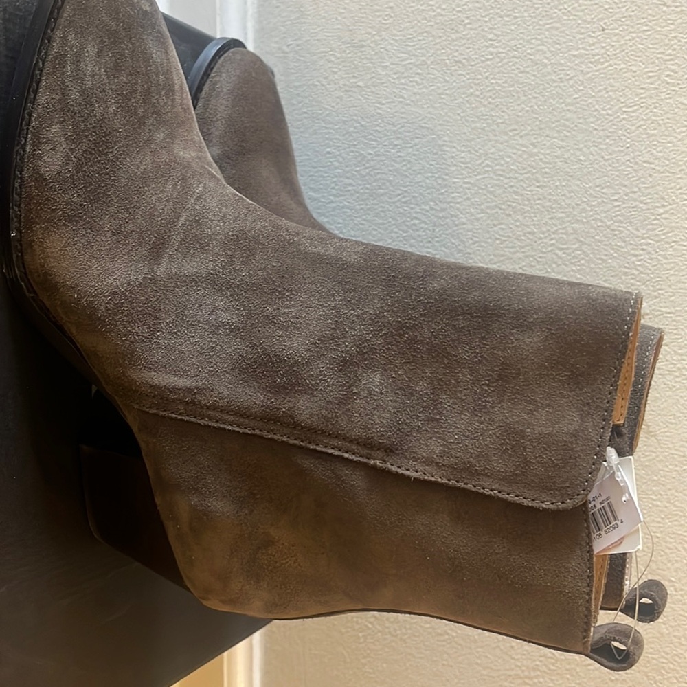 Suede casual ankle boo